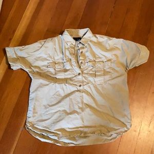 Structured shirt, Size 2, Brand J. Crew.